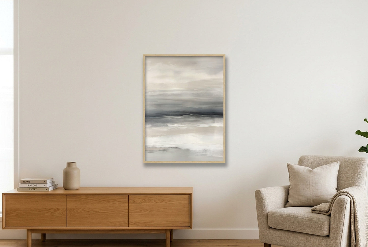 tester — 60×80cm, 24×31" Oak Frame